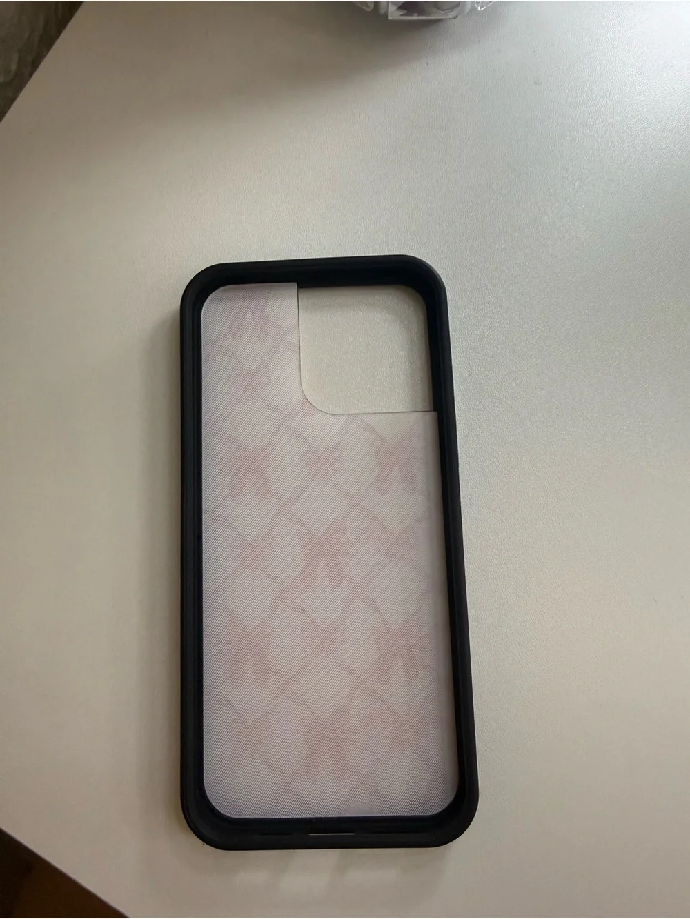Pink Bow Pattern Protective Phone Case - Wild Flower 16 pro max